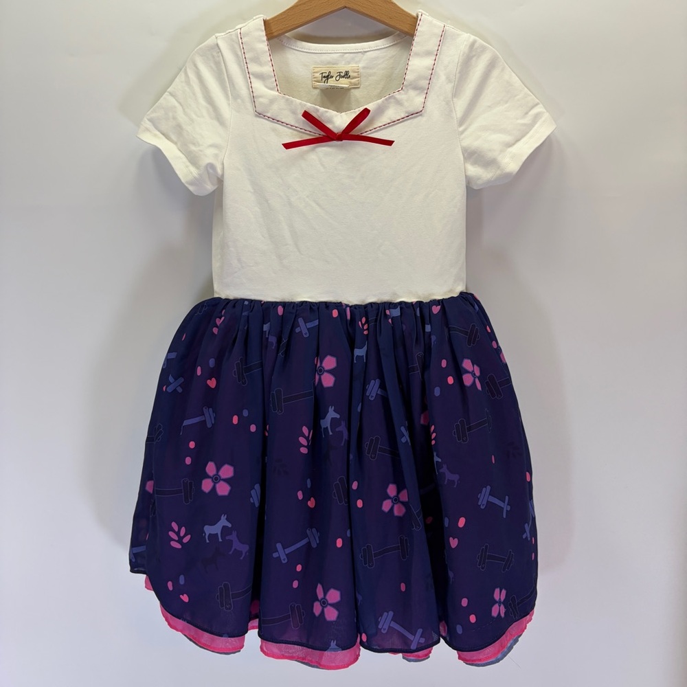 Taylor Joelle Disney Encanto Louisa Extraordinary Strength Sister‎ Dress Girls 6